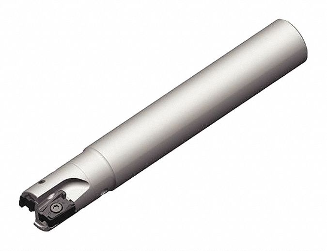 INDEXABLE SQUARE SHOULDER END MILL, 1½ IN MAX CUTTING DIA, STRAIGHT, 1¼ IN SHANK DIA