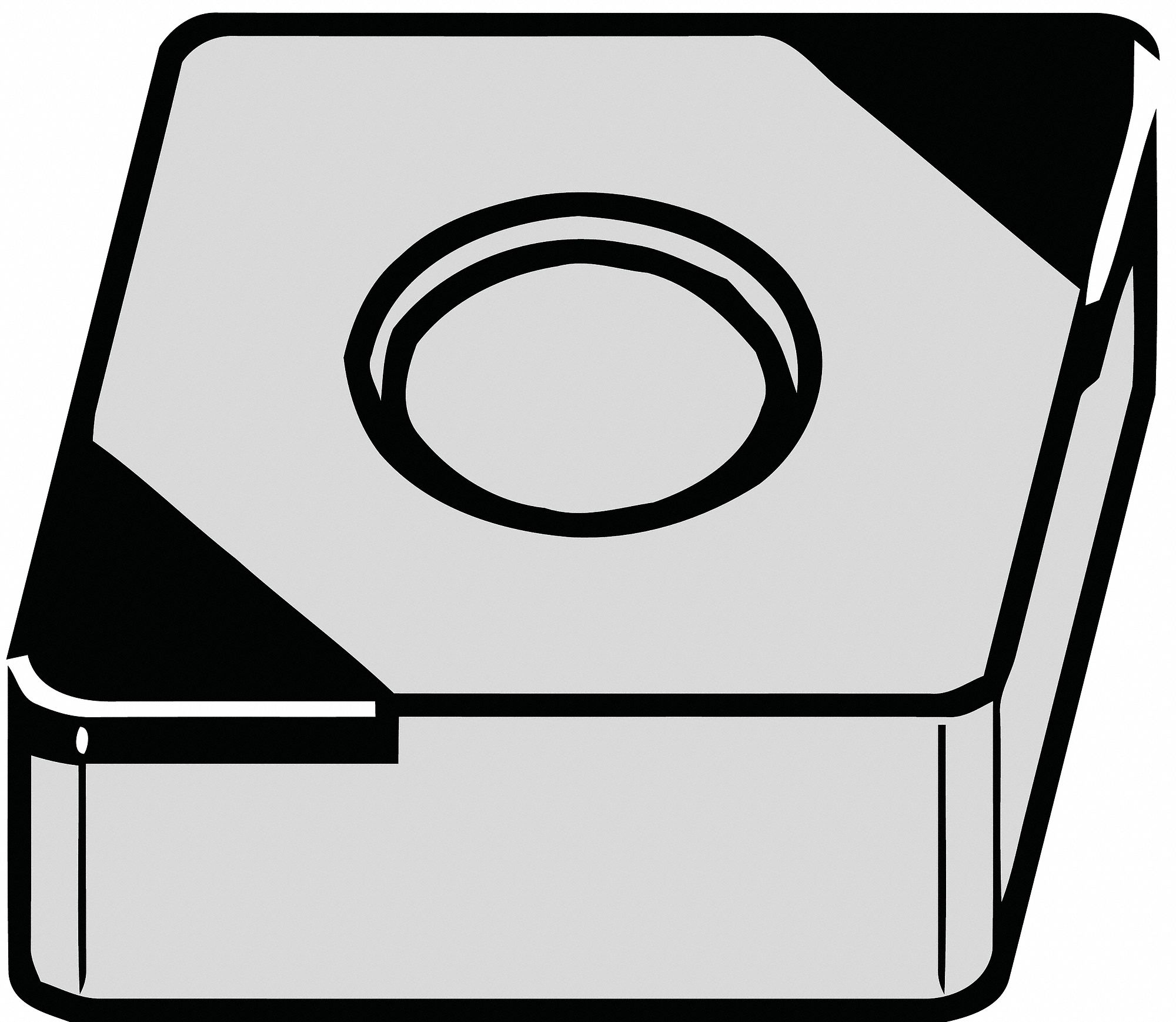 Diamond Turning Insert, CNGA, Carbide
