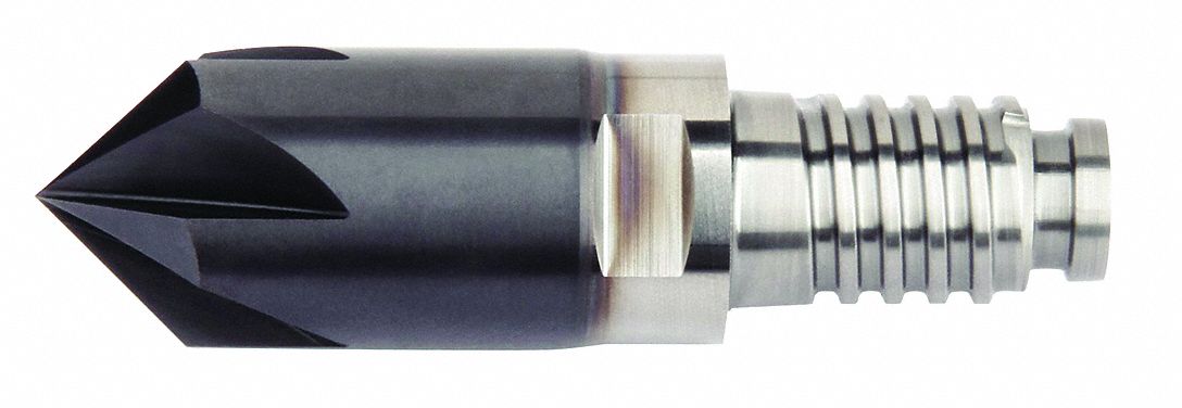 Exchangeable Chamfer End Mill Heads