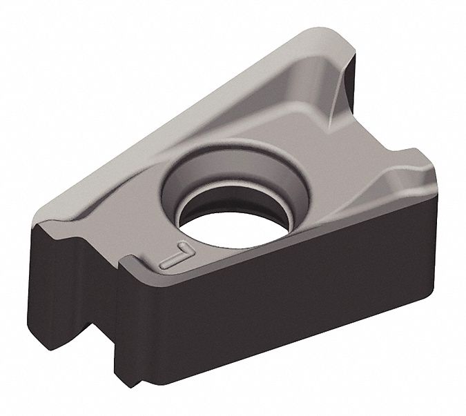 WIDIA, 1/32 in Corner Radius, 0.1900 in Thick, Milling Insert 274LL7