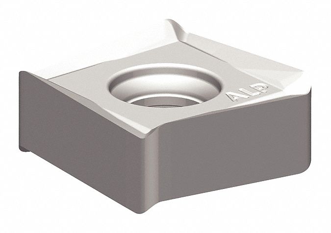 Square Milling Insert: 0.4724 in Inscribed Circle, 1/32 in Corner Radius, 0.1813 in Thick