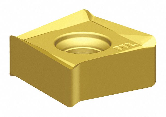 Square Milling Insert: 0.4724 in Inscribed Circle, 1/32 in Corner Radius, 0.1813 in Thick