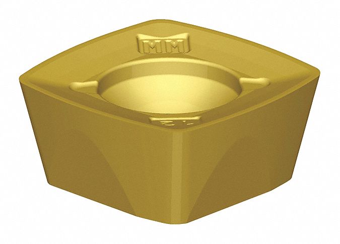 WIDIA, 1/2 in Inscribed Circle, 3/64 in Corner Radius, Square Milling ...