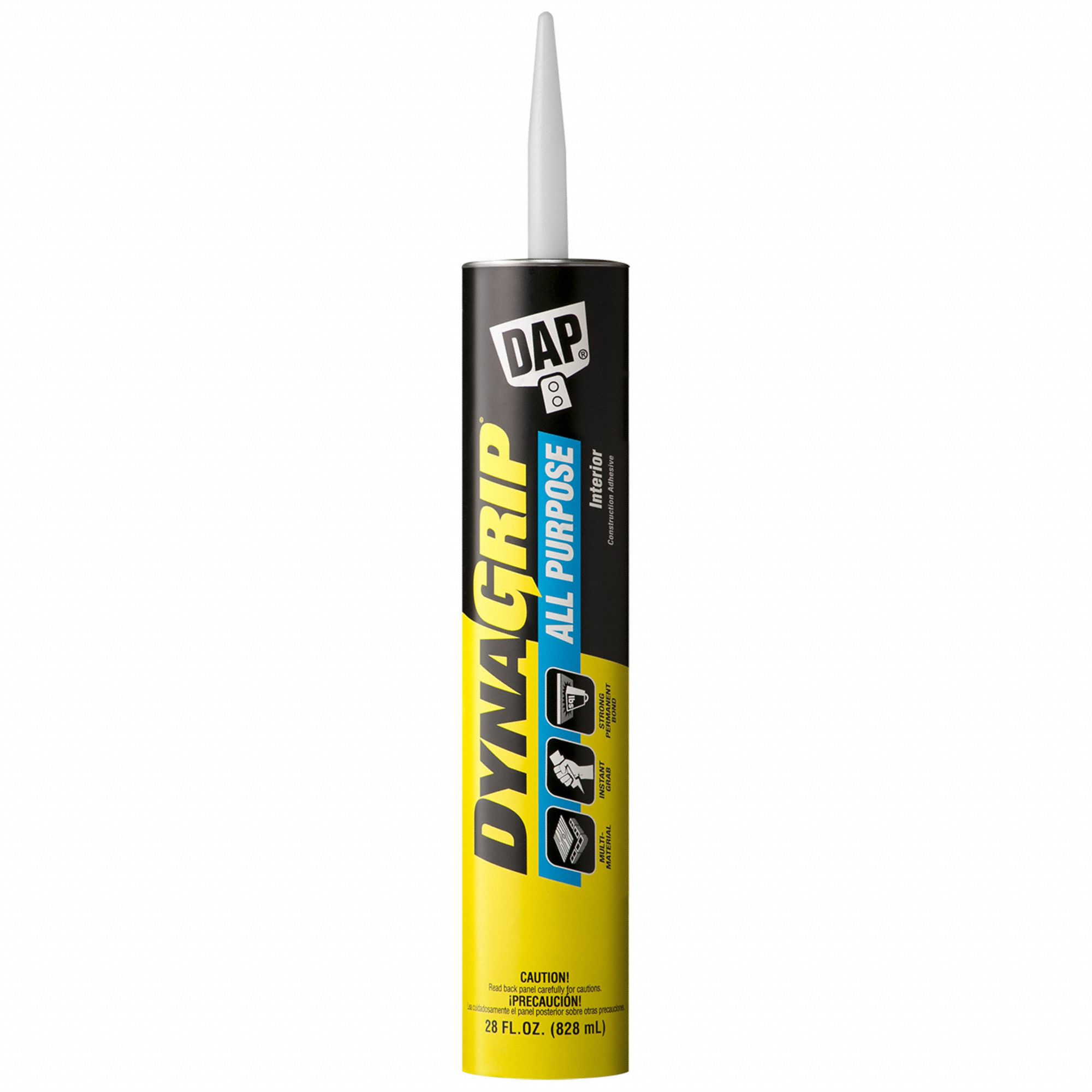 DAP, All Purpose, 28 fl oz, Construction Adhesive 2NJ9027502 Grainger