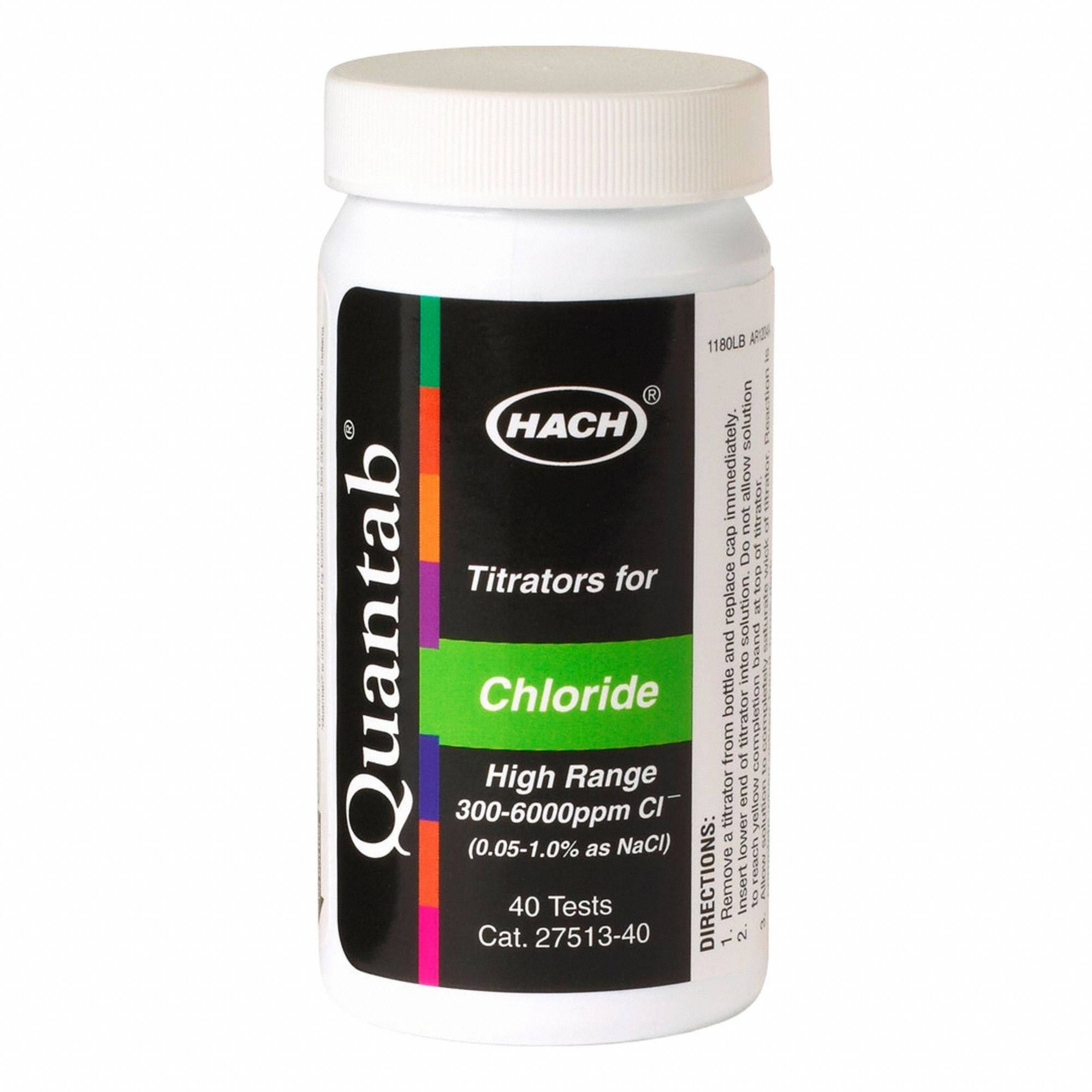 Chemical Test Strips 40 Tests 250 mL