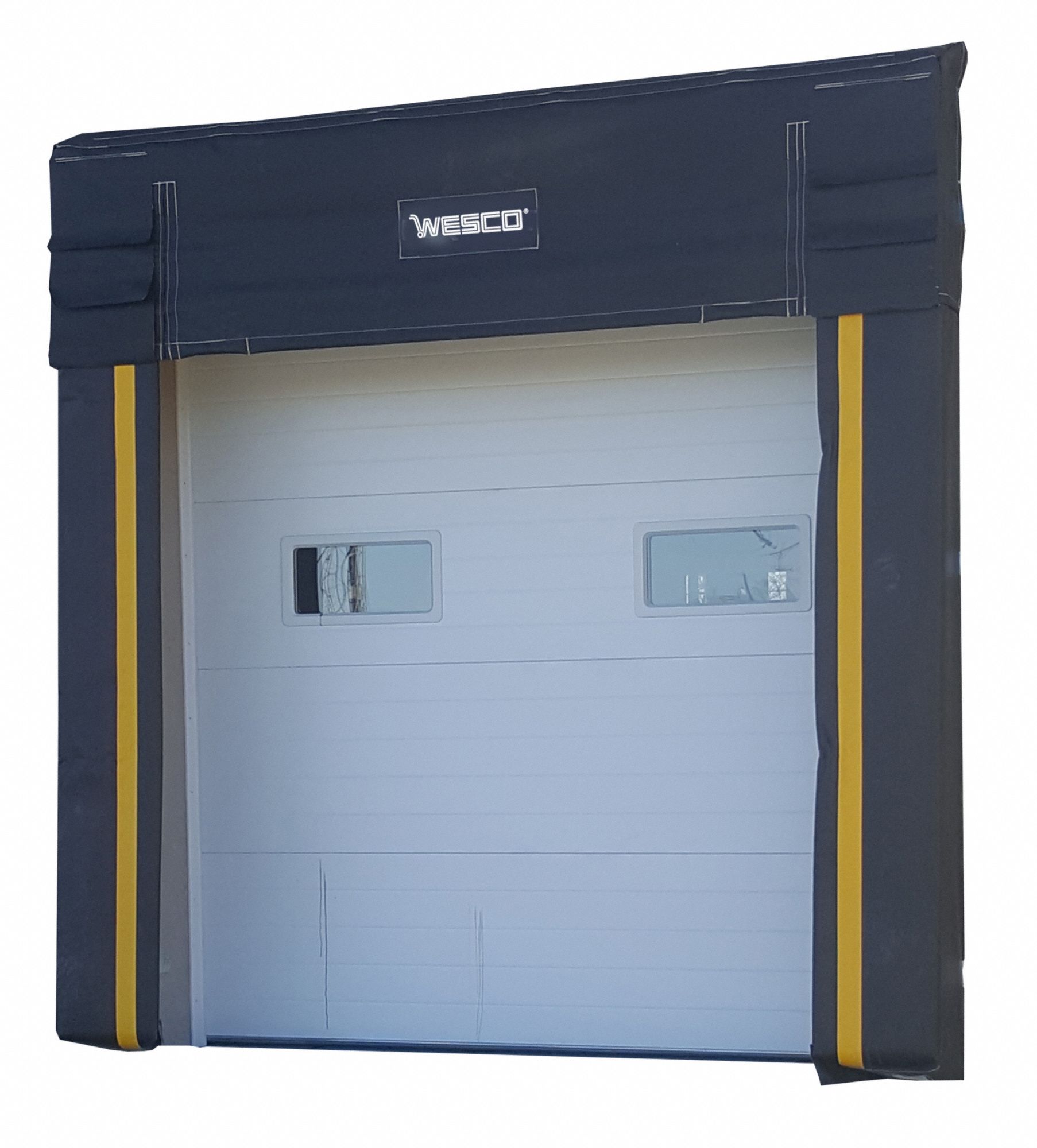 Dock Seal: Dock Seal, 9 ft to 9 ft, 8 ft to 8 ft, 10 in Projection Dp, Wear Pleats Not Included