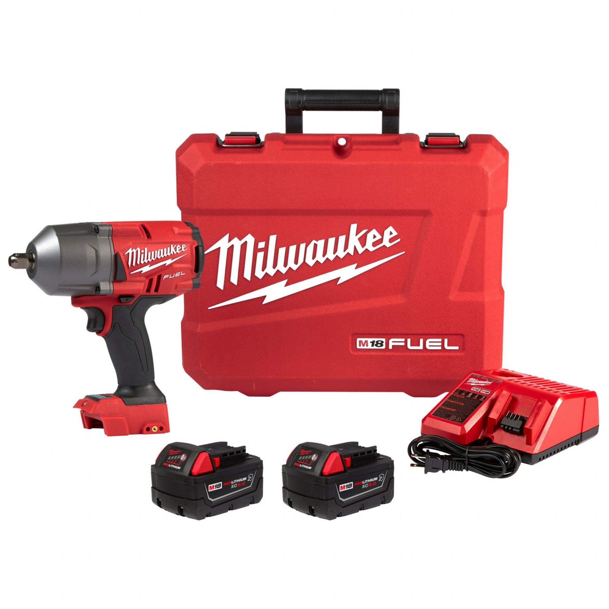 1 2 In Drive Size, 750 Ft-lb Fastening Torque, Impact Wrench Kit 