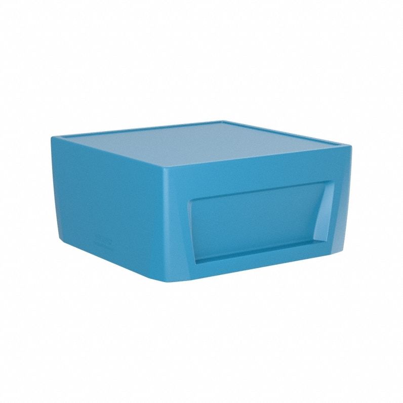 Sync Cube with Door: 15 in Overall Ht, 31 in Overall Wd, 31 in Overall Dp, No Game Top, Blue