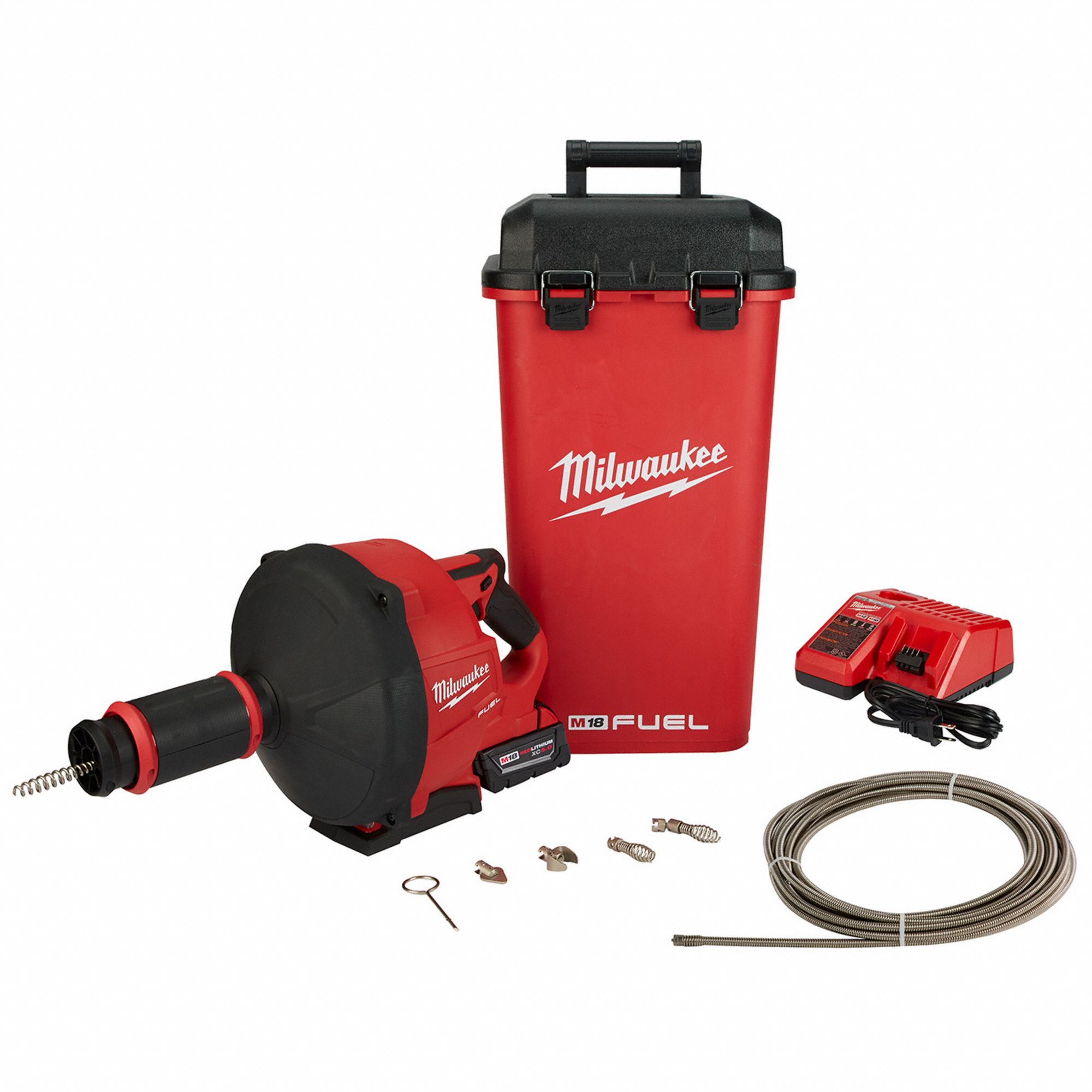 MILWAUKEE, Cordless, M18, Drain Gun Kit 422W072772B21XC Grainger