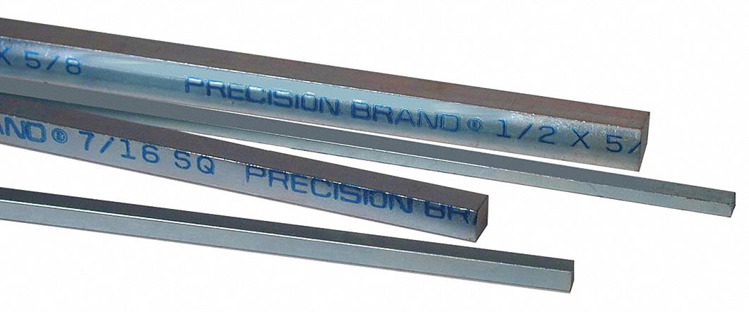 Keystock Square Steel 3/16 X 12 PK6