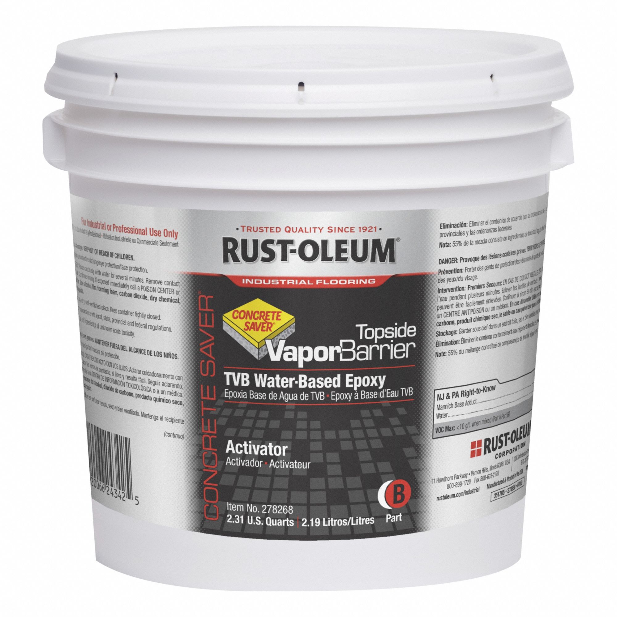 Vapor Barrier Primer Clear 1 gal Pail