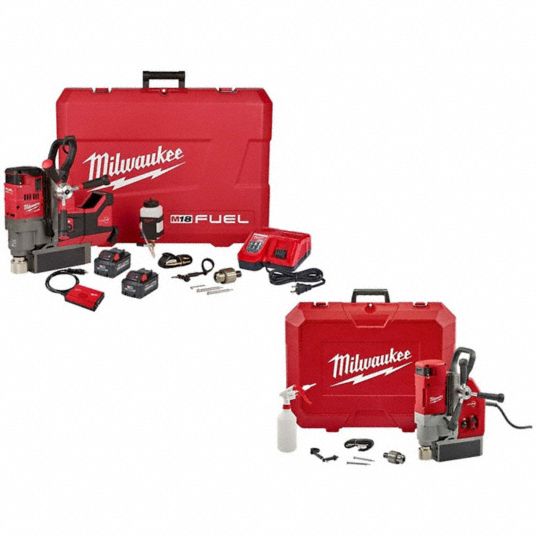 Milwaukee best sale electromagnetic drill