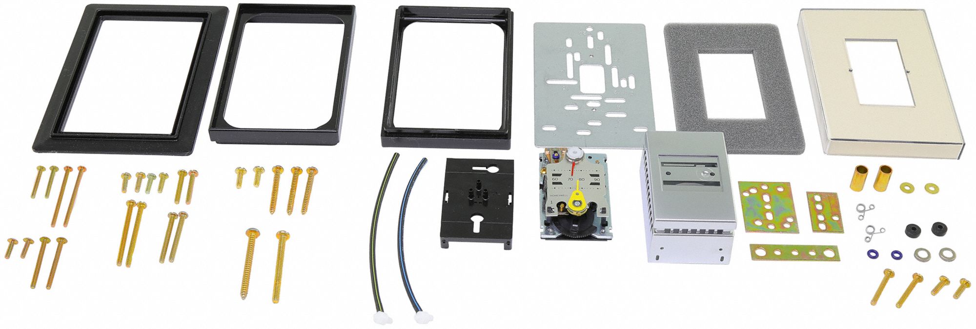 Pneumatic Thermostat: 59° to 90°F, 2 Pipes, High Volume Pipes/Air Flow Output, Direct