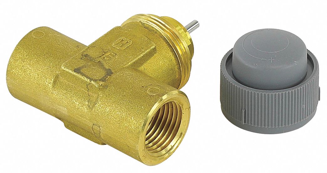 Electric Globe Control Valve: For Water Media, Brass, 1/2 in Pipe Size, 24V AC, Manual