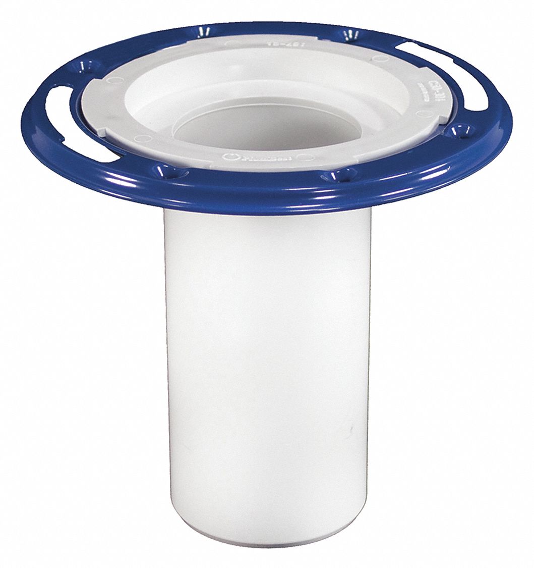 Flush Fit Cl Flange 6 Barrel Mtl PVC 3