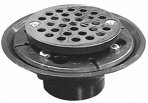 Shower/Floor Drain ABS 2 X3 SS Strainer