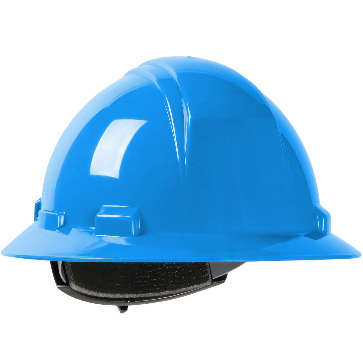 Light Blue, No Graphics, Hard Hat - 818NZ9|280-HP642R-07 - Grainger