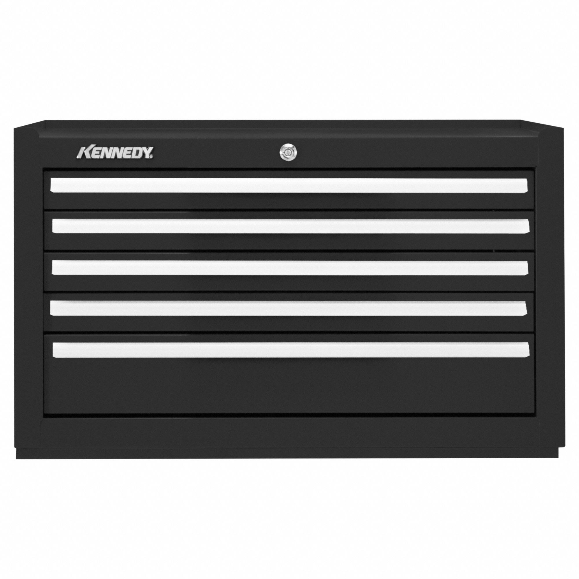 Top Chest: 5 Drawers, Heavy Duty, 29 in Overall Wd, 20 in Overall Dp, 16 1/2 in Overall Ht