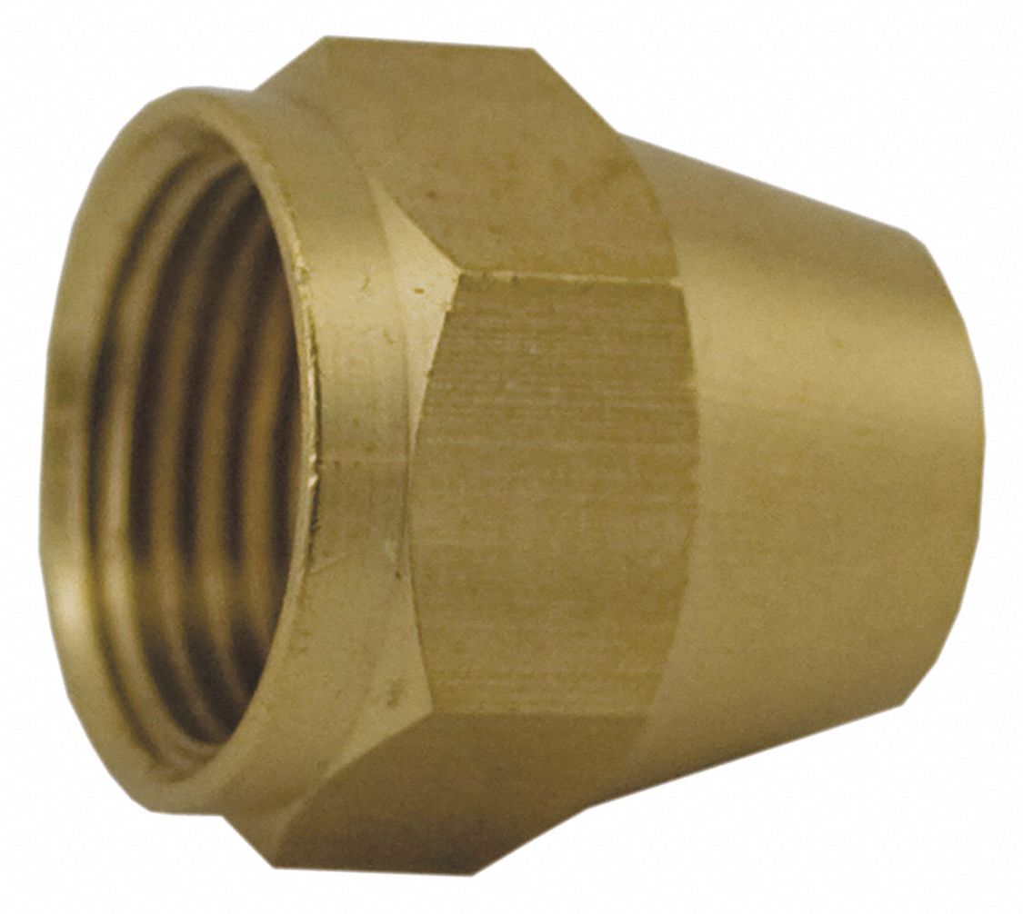 Brass Short Flare Nut 3/8 