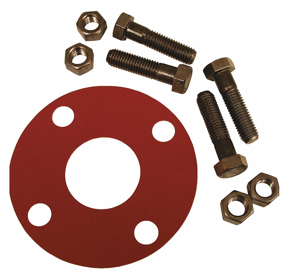 Red Rubber Full Face Kit 4