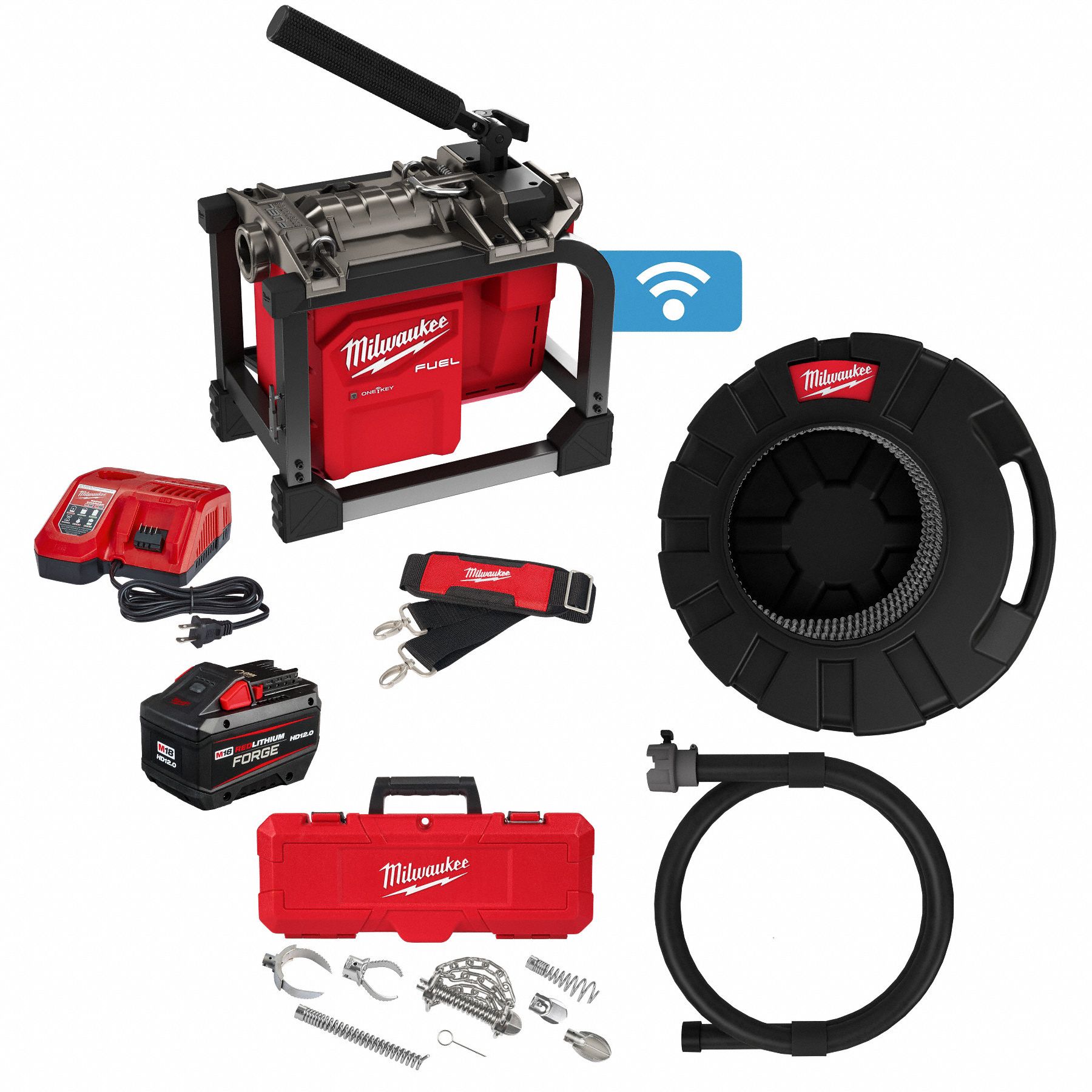 Sectional Drain Cleaning Kit 2 Augers