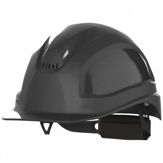 HEXARMOR Front Brim, Hard Hat, Type 1, Class C ANSI Classification