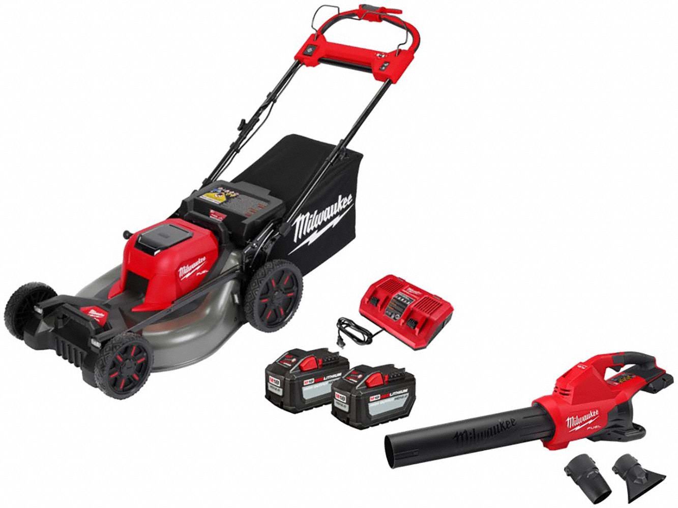 M18 Mower Kit + M18 Dual Battery Blower