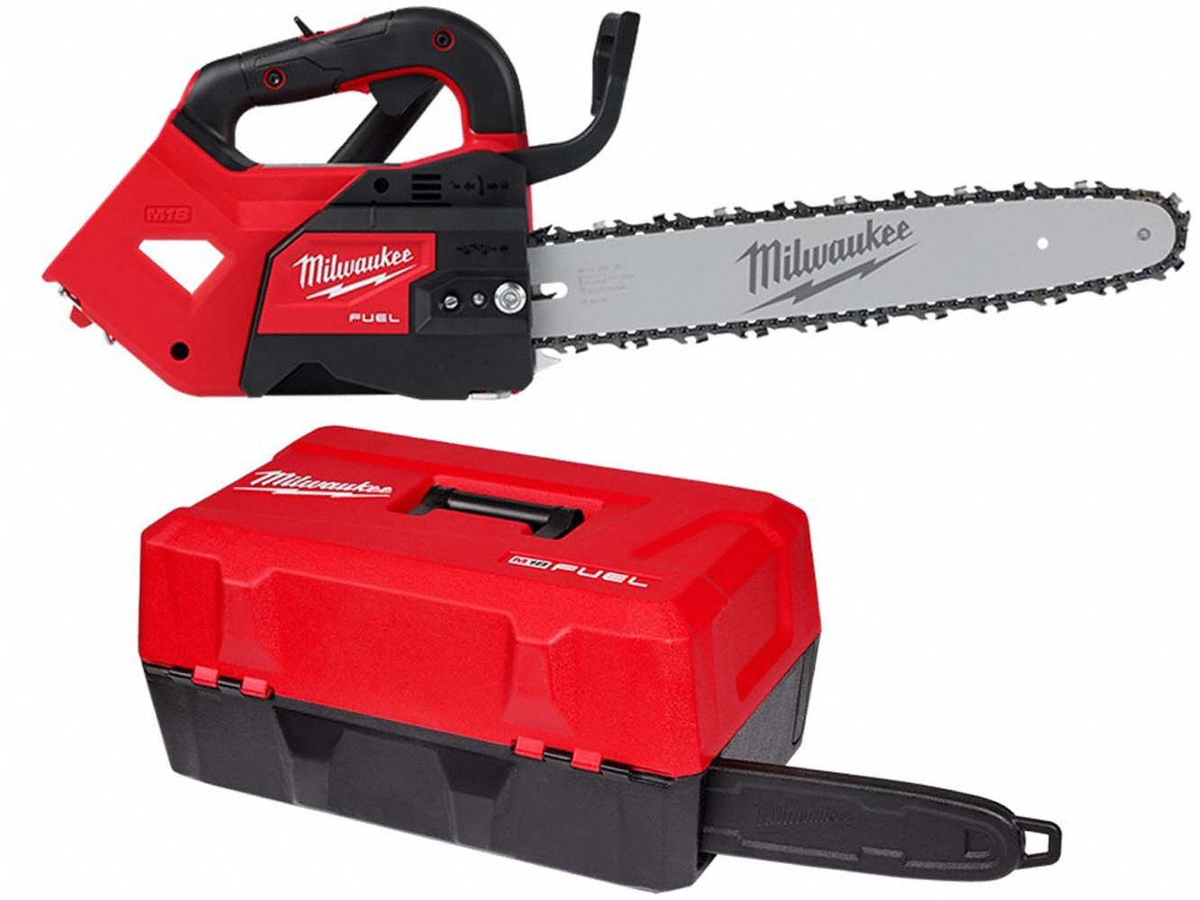 Chainsaw and Case,Battery Powered Grainger