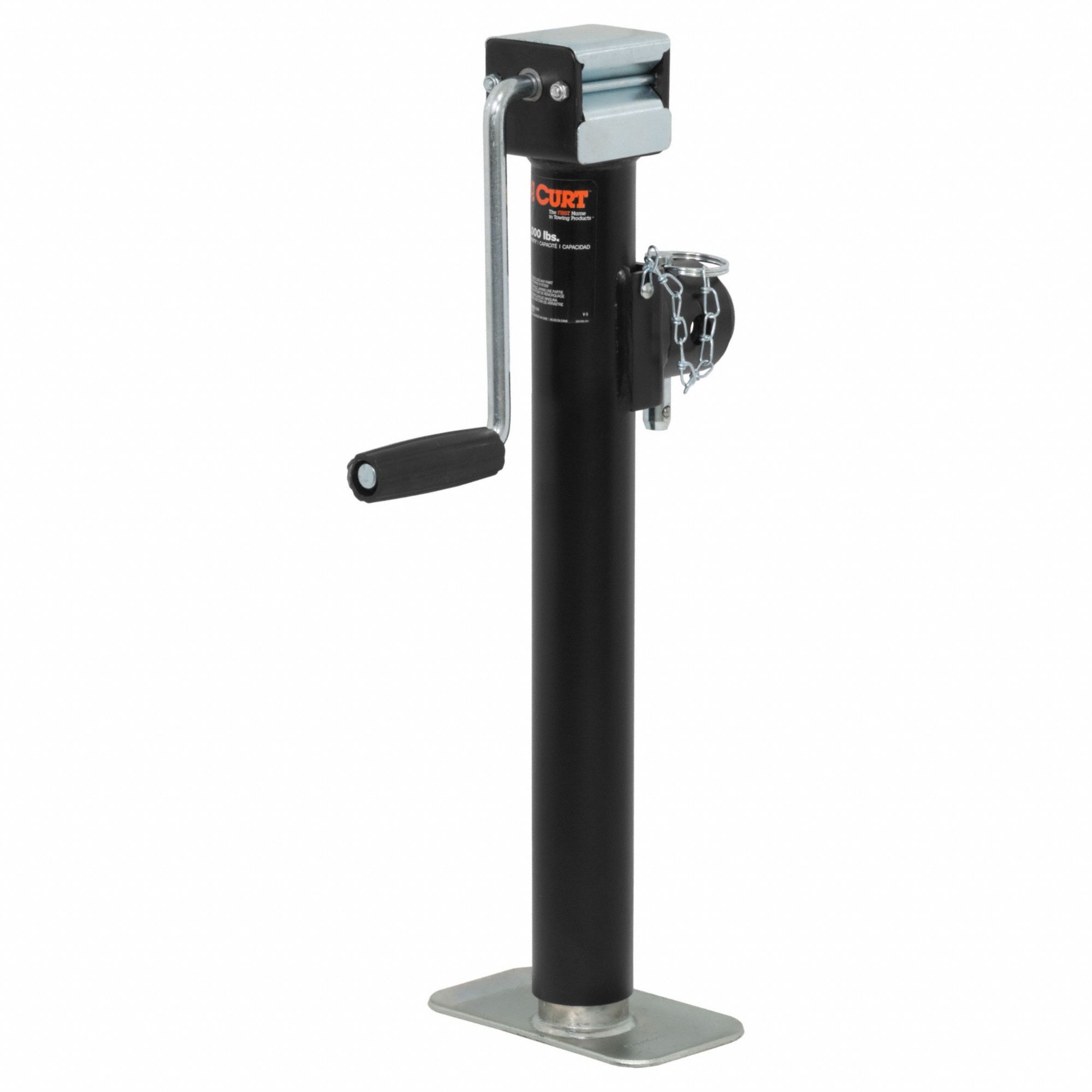 Trailer Jack: Pipe-Mount