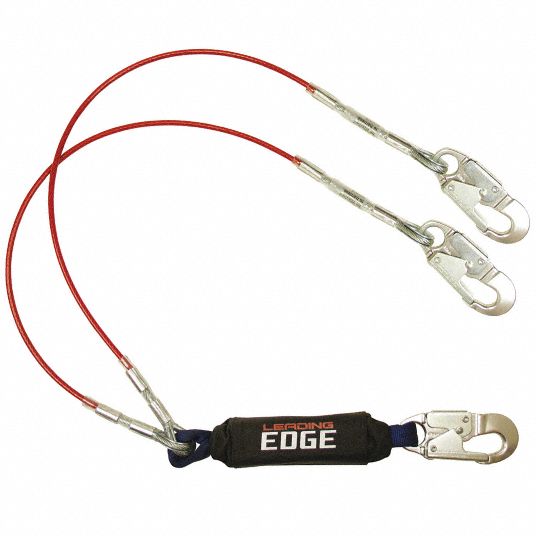FALLTECH, Shock Pack, Aluminum Snap Hook, ShockAbsorbing Lanyard