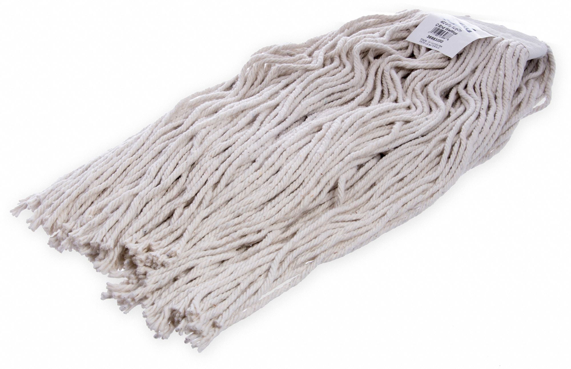 Mop Head, Natural, Cotton, PK12