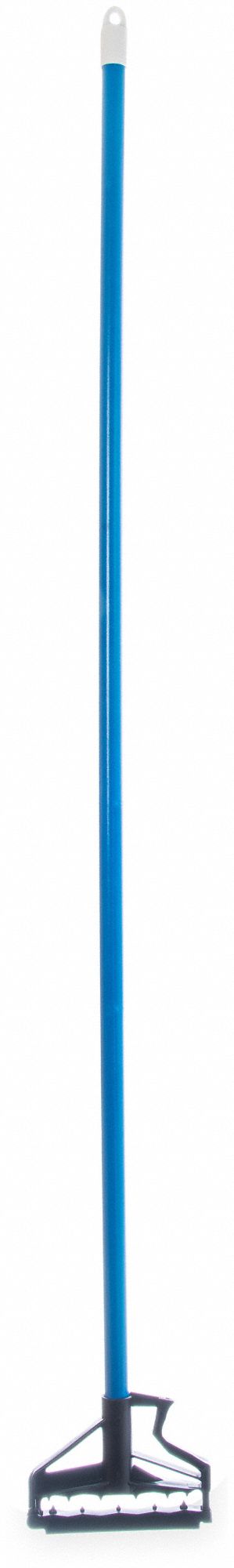 Mop Handle, 60 in L, Blue, PK12