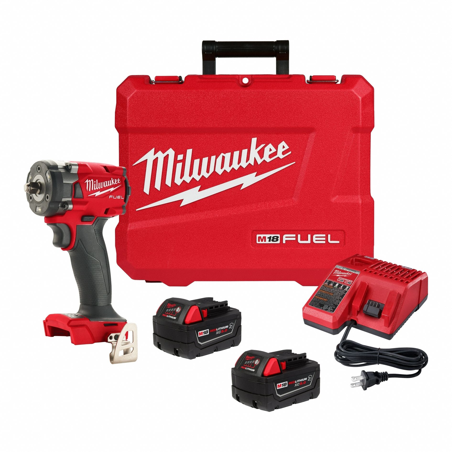 MILWAUKEE, 3/8 in Drive Size, 250 ft-lb Fastening Torque, Impact