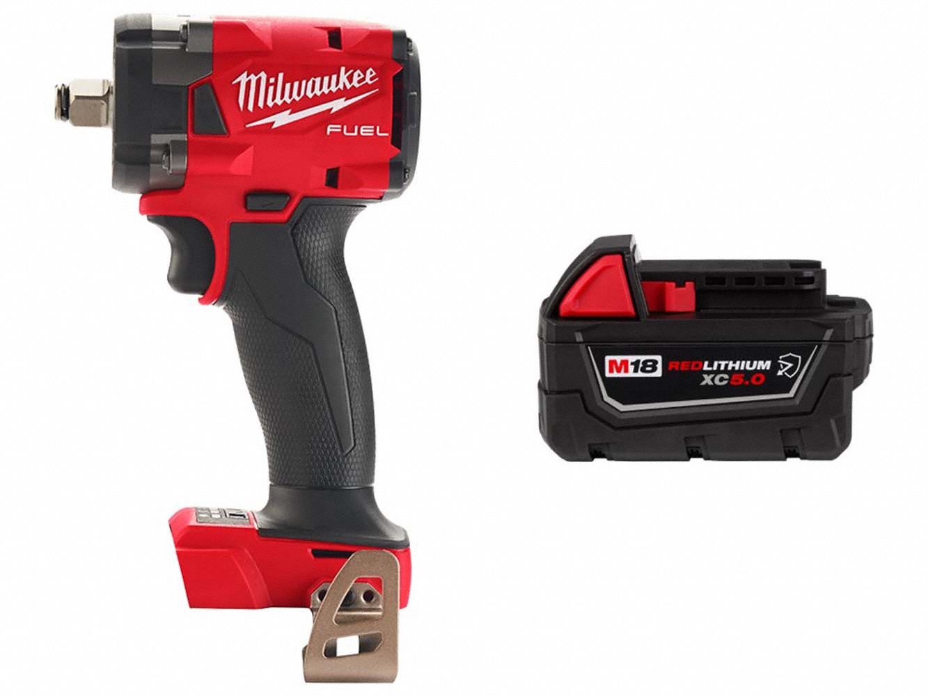 Impact Wrench and Battery, Friction Ring