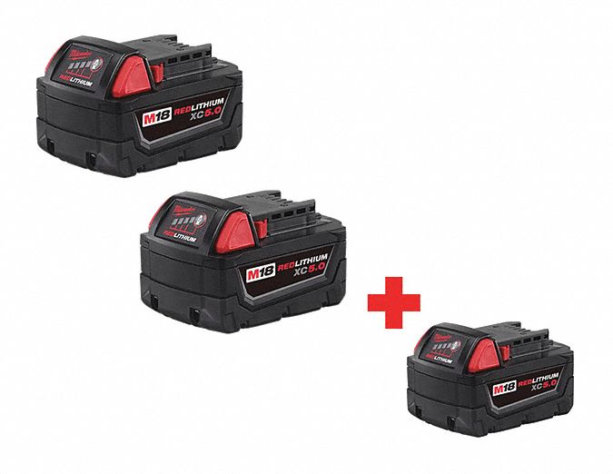 Battery, (1) 1.5 Ah, Li-Ion