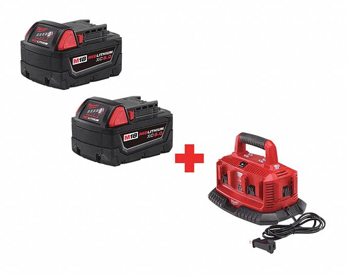 Battery, (1) 5.0 Ah, Li-Ion