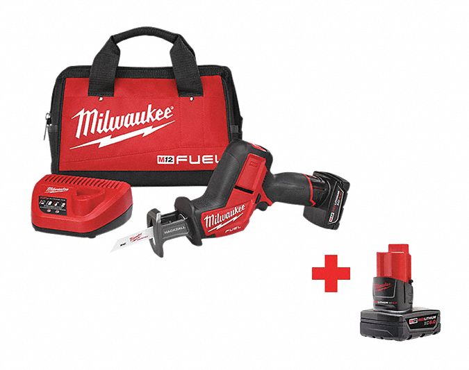 Cordless Reciprocating Saw Kit, w/Battery