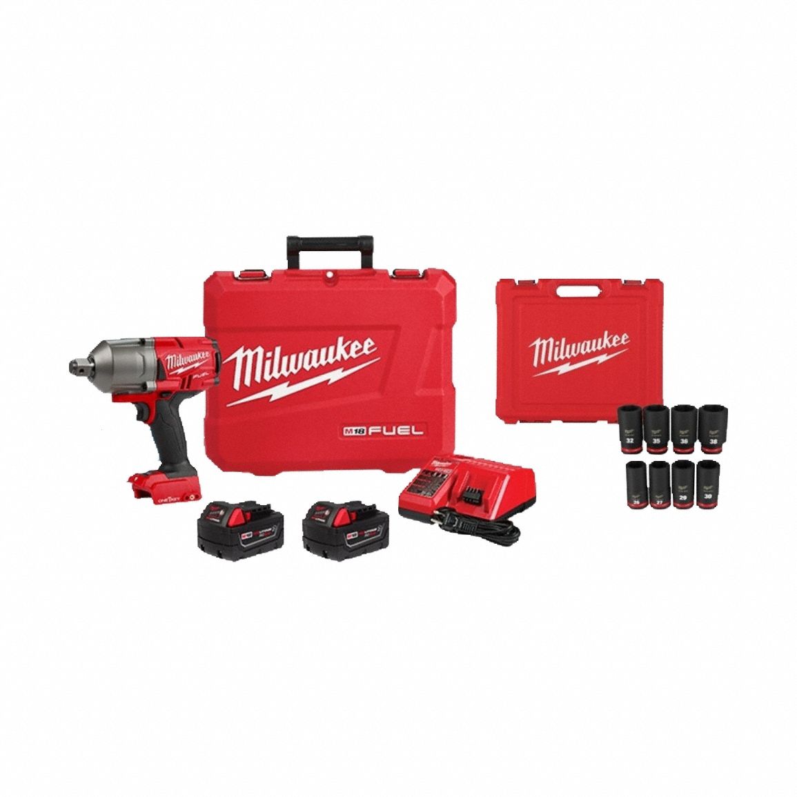 M18 FUEL 3/4 HTIW w/OK + MM Socket Set