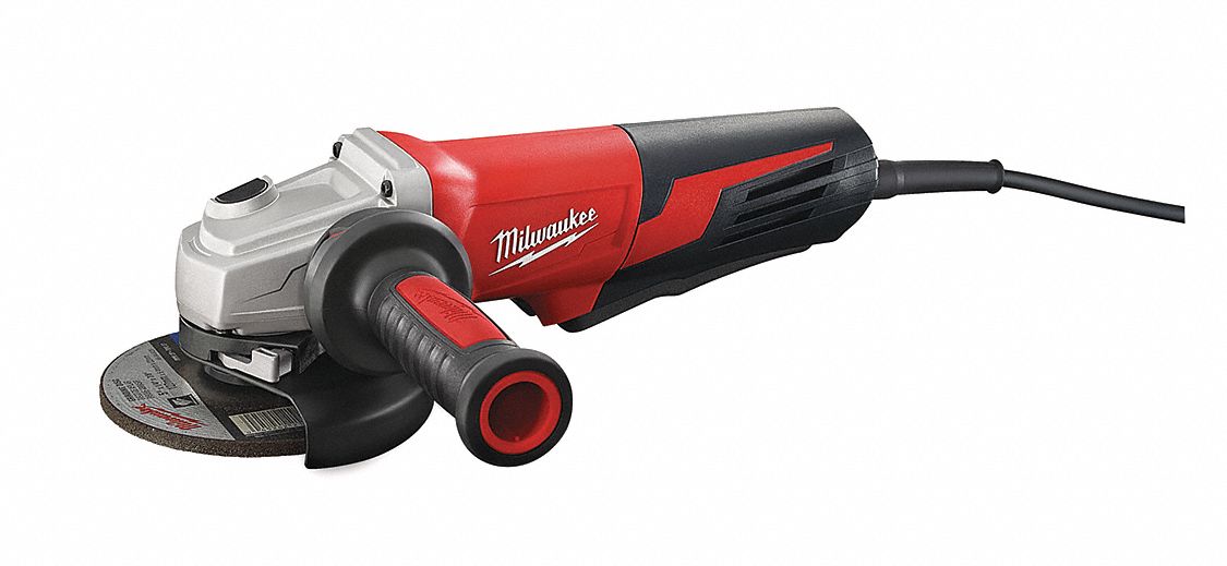 Esmeriladora Angular, 5", 13A, 11,000 rpm, 11,000 rpm, Paleta, Tipo 27, 12-1/8"