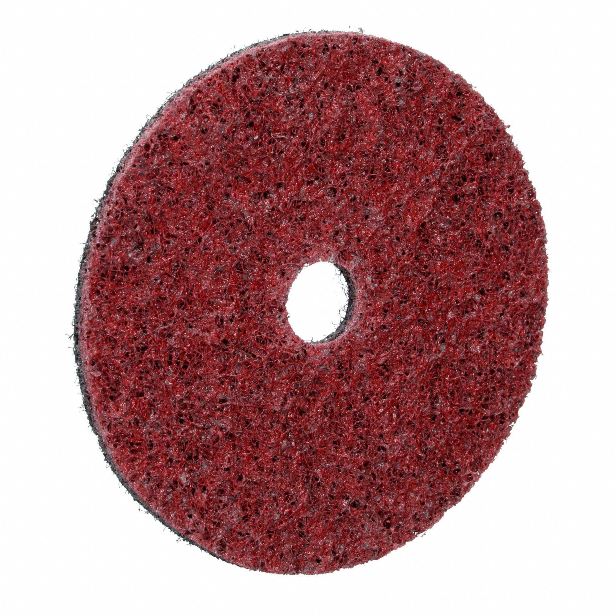 Surface Conditioning Disc: 4 in x 0.625 in, Ceramic, Medium, 100 PK