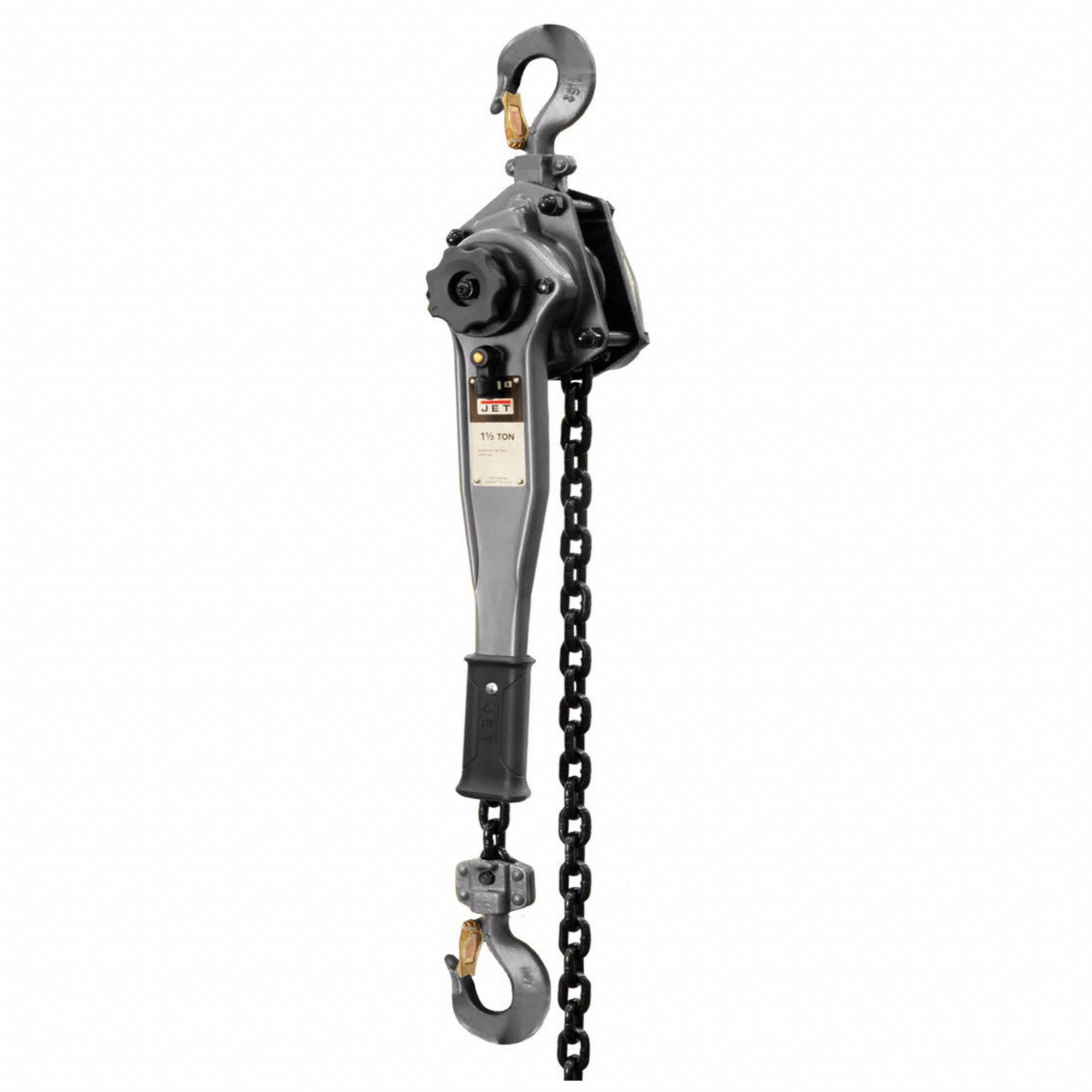 Lever Chain Hoist, 15ft. Lift, 1.5 tons