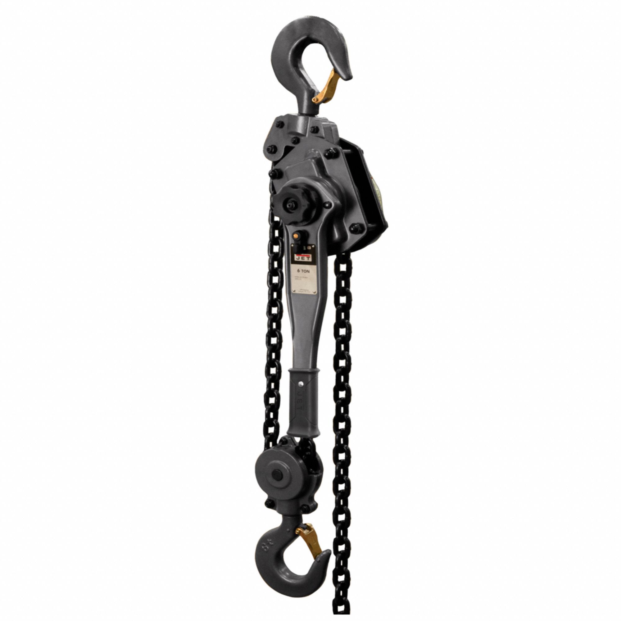 Lever Chain Hoist, 20 ft. Lift, 6 tons