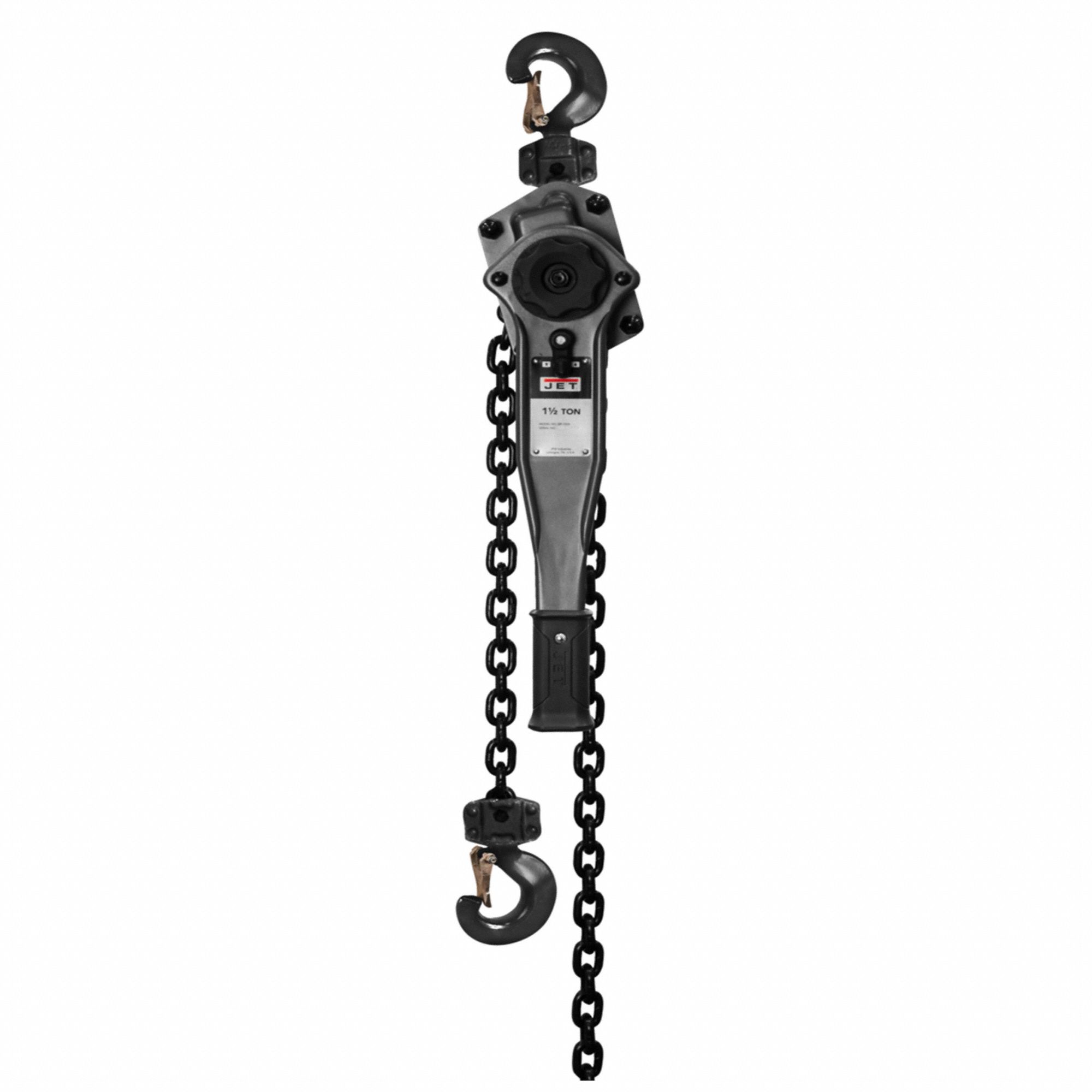 Lever Chain Hoist, 5ft. Lift, SH, 1.5 tons