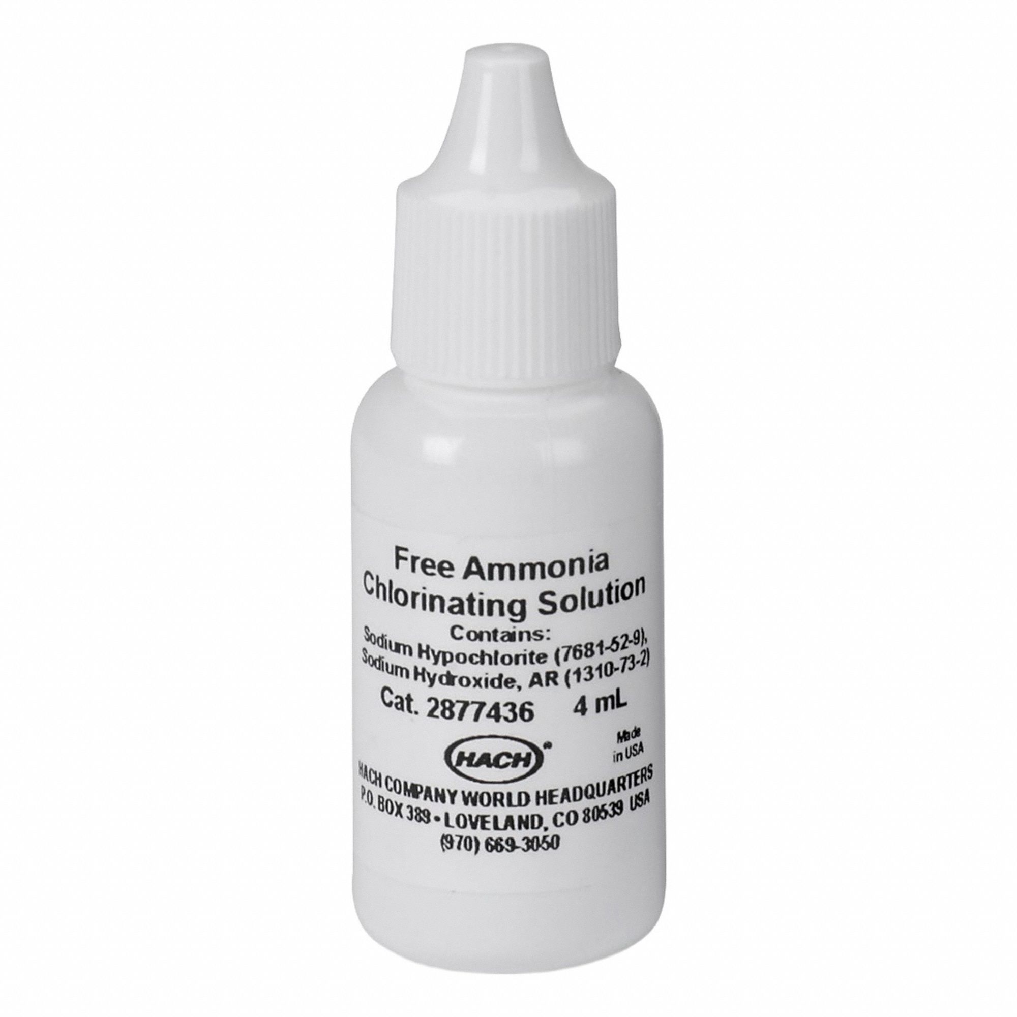 Free Ammonia Chlorinating Solution 4 mL