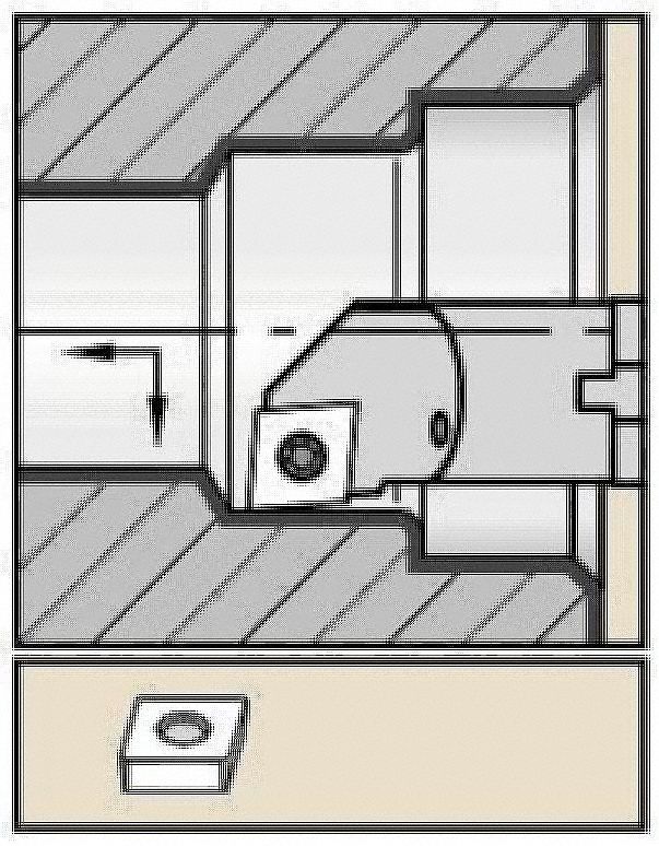 Indexable Boring Bar, 1.7600", HSS