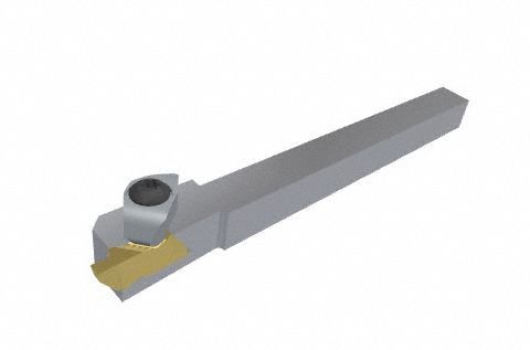 Indexable Thread Turning Tool Holder: Right Hand, 1/2 in Shank Wd
