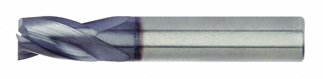 Sq. End Mill, Single End, Carb, 8.00mm