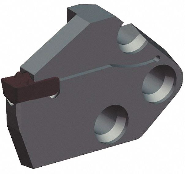 Cut-Off and Grooving Blade: WGCM Toolholder, Right Hand, 49.62mm Overall Lg, High Speed Steel