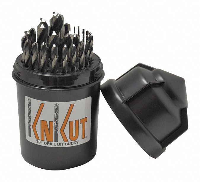 Jobber Drill Bit Set, 1/16"-1/2", 29pcs.