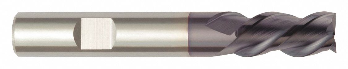 Square End Mill,  12 mm,  Carbide